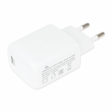 Зарядное устройство сетевое Cablexpert MP3A-PC-29 100/220V - 5V USB Type-C/USB, PD20W, QC3.0, 3A, белый