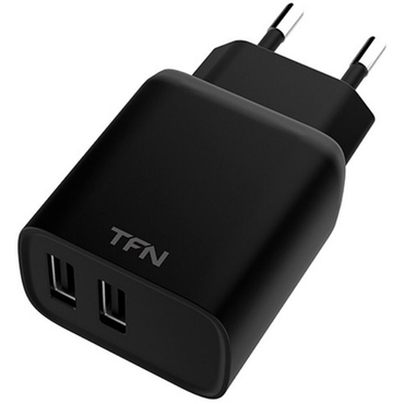 Зарядное устройство сетевое TFN TFN-WCRPD01 5A,до до 12 В, QC/SCP black б/кабеля