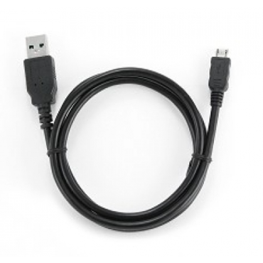 Кабель Bion USB 2.0 - micro USB, AM/microB 5P, 1м, черный [BXP-CC-mUSB2D-010]