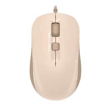 Мышь A4Tech Fstyler FM26 2000dpi, USB, бежево-коричневый