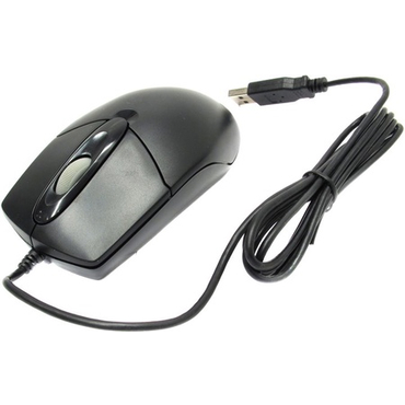 Мышь A4Tech OP-720, 1000dpi, USB, чёрный