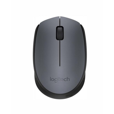 Мышь Logitech M170 беспроводная, 1000dpi, USB, чёрный (910-004642)