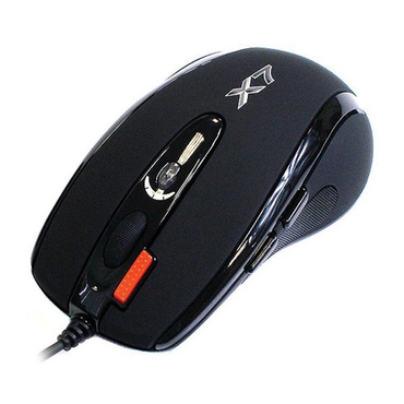 Мышь A4Tech X-710BK  игровая, 2000dpi, USB, чёрный