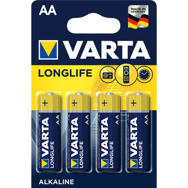Батарейкa щелочная (алкалиновая) тип AA/LR6, VARTA ENERGY ( 4шт в блистере), 4106