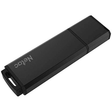 Память USB 2.0 64 GB Netac U351, черный  (NT03U351N-064G-20BK)