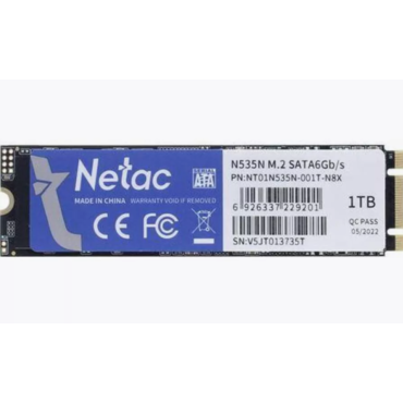Накопитель SSD Netac SATA III 1TB NT01N535N-001T-N8X N535N M.2 2280