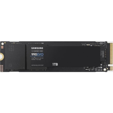 Накопитель SSD M.2 (PCI-E NVMe 2.0 Gen 4.0 x4) 1TB Samsung 990 EVO (R5000/W4200MB/s) 1year