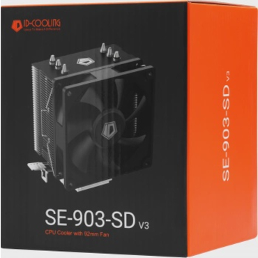 Кулер ID-Cooling SE-903-SD V3 Soc-AM5/AM4/1151/1200/1700 3-pin 23dB Al+Cu 130W 370gr Ret