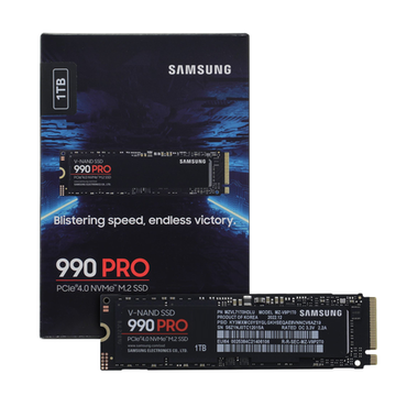 Накопитель SSD M.2  1Tb Samsung 990 PRO (MZ-V9P1T0BW)