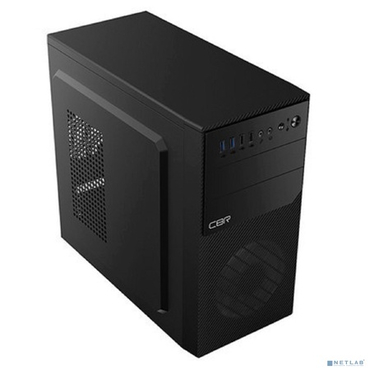 Корпус mATX CBR RD880 PCC-MATX-RD880-450W, c БП PSU-ATX450-12EC (450W/120mm), 2*USB 3.0, 2*USB 2.0, HD Audio+Mic, кабель питания 1.2м, Black