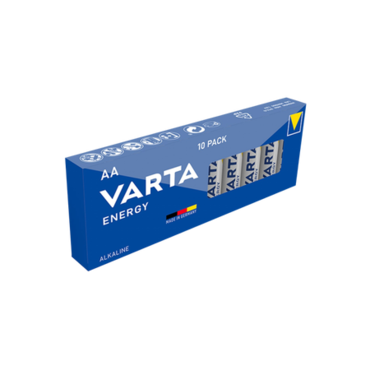 Батарейкa щелочная (алкалиновая) тип AA/LR6, VARTA ENERGY (10шт в блистере) LR6/10BL (цена за 1 блистер)