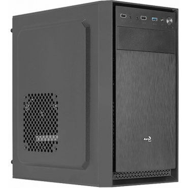 Корпус mATX Aerocool CS-104 w/o PSU  черный