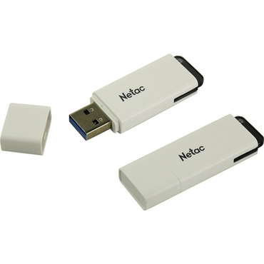 Память USB 2.0 64 GB Netac U185, белый (NT03U185N-064G-20WH)