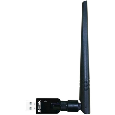 Адаптер беспроводной D-Link DWA-172/RU/B1A 433 Мбит/с, USB 2.0, 1 внешняя антенна